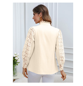 Produit le plus vendu, tendance en gros, chemise en dentelle vintage pour femmes, style nouveau, importée - Product Image 3