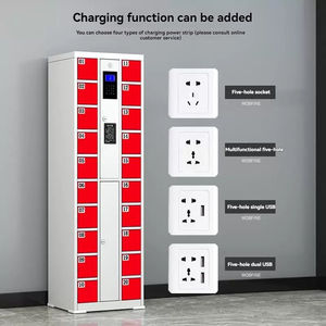 Stazione di Ricarica per Cellulari con Armadietti a Pagamento, Armadietto di Ricarica e Deposito per Telefoni - Product Image 5