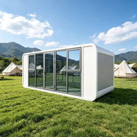 Capsule de camping écologique en acier léger |   Module préfabriqué moderne pour complexes hôteliers et maisons d'hôtes de vacances