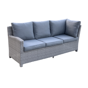 9 Seater Wicker Rattan Sofa Set with <strong>Rising</strong> Wood <strong>Table</strong> Modern Outdoor Dining <strong>Furniture</strong> for Hotels and Parks - Product Image 5