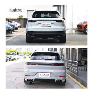 Комплект для переоборудования переднего бампера и решетки радиатора TEGRRAY 9Y0.1 в 9Y0.2 для <span class=keywords><strong>Porsche</strong></span> <span class=keywords><strong>Cayenne</strong></span> 9Y0, материал PP, полный комплект, простая установка - Product Image 3