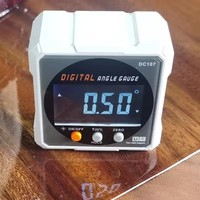 Inclinomètre USB Rapporteur Numérique Laser 360 Niveaux Détecteur d'Angle Haute Précision Goniomètre Magnétique Outils de Mesure d'Inclinaison
