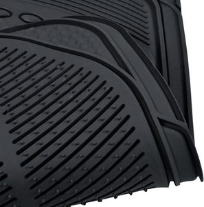 Ensemble de 3 tapis de sol universels pour voiture avec imperméabilisation en PVC, adaptés à tous les véhicules - Product Image 5