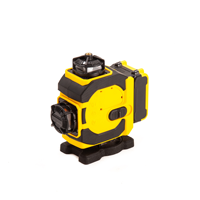 Niveau laser vert 4D 5 points de qualité industrielle, batterie au lithium rechargeable, auto-nivelant électronique, garantie 1 an, mode extérieur