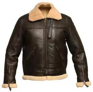 Nouveau <span class=keywords><strong>manteau</strong></span> <span class=keywords><strong>court</strong></span> à la mode pour hommes veste en fausse <span class=keywords><strong>fourrure</strong></span> de style avec velours épais pour hommes fabrication pour <span class=keywords><strong>manteau</strong></span> pour hommes OEM - Product Image 2