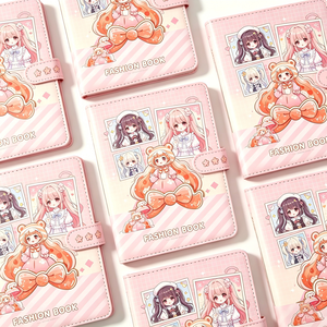 Carnet de notes avec pages intérieures imprimées de dessins animés <span class=keywords><strong>kawaii</strong></span> personnalisés, cadeau pour fille - Product Image 4