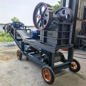 Máy nghiền hàm hiệu quả cao Máy nghiền hàm tiên tiến Máy nghiền đá mini Máy nghiền hàm di động - Product Image 3