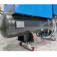 Compresseur d'air monophasé 3,5-7,5 kW 220 V tout-en-un à vis, intégré avec réservoir d'air, économie d'énergie