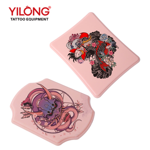 Nouvelle peau d'entraînement en silicone Yilong double couche et double face, épaisseur 15,62 mm, personnalisable, pour <span class=keywords><strong>tatouage</strong></span>, fournitures individuelles - Product Image 5
