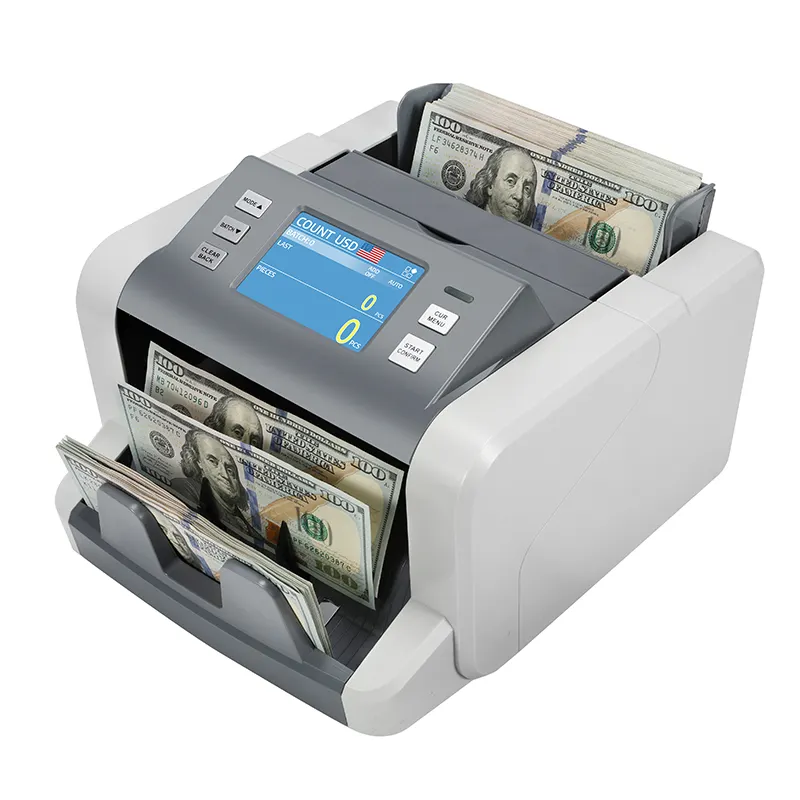 HL-P80 מד ערך הנרי עם מכונת ספירת כסף CIS גלאי מזויף יצרן מכונת ספירת כסף בהתאמה אישית