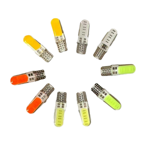 Nouveau <span class=keywords><strong>T10</strong></span> W5W Silicone étanche COB 12SMD Wedge plaque d'immatriculation lumière voiture Parking ampoules coffre lampe dôme lampes dégagement lecture - Product Image 1