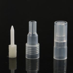 NOVISON 11mm Transparent Empty Marker <b>Pen</b> with 0.7mm Round Toe Brush Tip <b>Refillable</b> Dry-Erase & Wet-Erase Ink for Writing Paper - Product Image 3