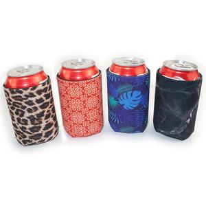 Manchon <span class=keywords><strong>en</strong></span> tissu XXWY <span class=keywords><strong>en</strong></span> gros avec base et couvercle rabattable pour canettes de soda et bouteilles de bière, style américain pour manchon de canette - Product Image 2