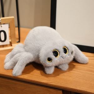 Simpatico ragno realistico giocattoli di peluche di Halloween ragno morbido giocattolo - Product Image 5