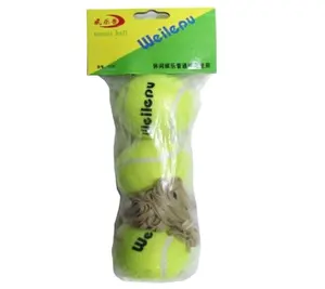 Pelota de tenis оптовая продажа хорошее качество мяч для крикета тенниса эластичная нить под заказ OEM Бренд теннисных мячей для продажи