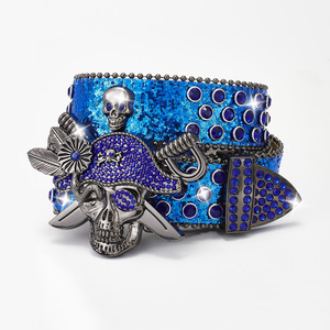 <span class=keywords><strong>Ceinture</strong></span> en diamant <span class=keywords><strong>western</strong></span> bling bling personnalisé avec strass <span class=keywords><strong>ceinture</strong></span> en jean en <span class=keywords><strong>cuir</strong></span> clouté avec cristal et <span class=keywords><strong>boucle</strong></span> en alliage pour hommes et femmes - Product Image 4