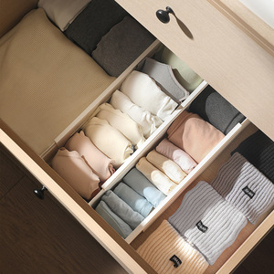 Hot Selling Flexible <b>Drawer</b> <b>Storage</b> Partition Retractable <b>Drawer</b> Divider Kitchen Utensil Compartment Divider - Product Image 2