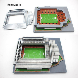 Qiao — modèle de stade pre-mier lea _ guen, ornements artisanaux de Court en métal, modèle tridimensionnel détachable - Product Image 5