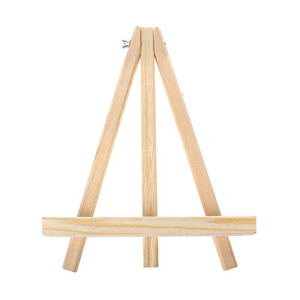 Mini chevalet de table pliable en bois de pin, support en forme de A pour <span class=keywords><strong>toile</strong></span>, <span class=keywords><strong>photo</strong></span>, affichage de numéro de table de mariage, logo personnalisé OEM - Product Image 6