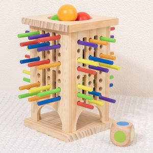 Regalos de Cumpleaños para Niños y Niñas, Juego de Mesa de Madera Creativo Montessori, Diversión Familiar en Viajes - Product Image 4
