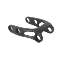 Pièces forgées sur mesure en alliage d'aluminium, forgées à froid, brochées, usinées CNC, haute qualité, OEM, modèle de biellette d'amortisseur de vélo
