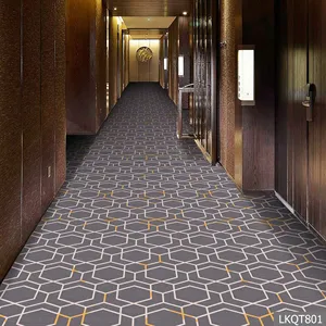 Tappeto di Design moderno all'ingrosso di lusso 5 stelle corridoio Hotel Lobby Axminster tappeto da parete a parete Moquette Moquette fornitore