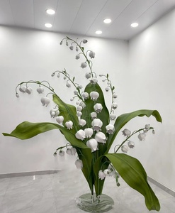 Le décor de mariage le <span class=keywords><strong>lys</strong></span> de la vallée, petit et frais, peut être associé arbitrairement au papier <span class=keywords><strong>géant</strong></span> le <span class=keywords><strong>lys</strong></span> de la vallée, V106 - Product Image 5