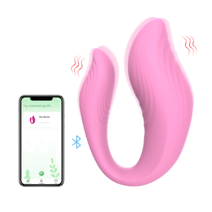 YLOVE Oeuf vibrant en silicone liquide contrôlé par application, rechargeable par USB, jouet sexuel - Product Image 1