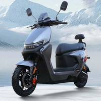 Moped électrique à grande vitesse avec pédales, 500W, batterie au plomb amovible, scooter électronique pour adultes, 3 vitesses, autonomie >60 km, à vendre