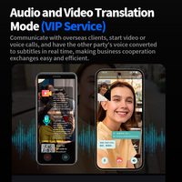 Dispositif de traduction linguistique IA, 150 langues, traduction vocale en temps réel, prend en charge la traduction vocale/texte/hors ligne/photo