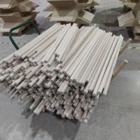 Haute qualité bois naturel couleur cheville en bois exercice en bois hêtre érable pôle pilates bâtons