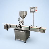 Machine de remplissage liquide SINBON automatique 250 ml, remplisseuse à piston pour lait, eau, jus, miel, crème, sirop, semi-automatique