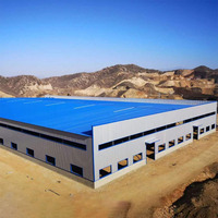 Estructura de Acero Ignífuga, Taller Industrial Prefabricado, Construcción Personalizada de Almacenes, Certificación CE/ISO9001, Garantía de 5 Años