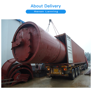 Planta de Pirólisis en China para Convertir Residuos Continuos de Plástico y Neumáticos Usados en Combustible - Product Image 4