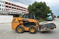Chargeuse compacte diesel multifonctionnelle d'occasion CASE SR220, 3 tonnes, qualité fiable, mini-chargeuse sur pneus d'occasion à vendre