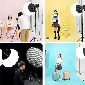 Miaotu 65cm nhiếp ảnh Ánh sáng Vòng <span class=keywords><strong>flash</strong></span> diffusers sâu Parabol mềm hộp bóng photographie Chiếu Sáng Đèn lồng Softbox - Product Image 5