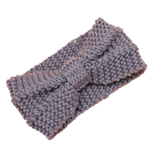 Invierno de punto elástico diademas <span class=keywords><strong>turbante</strong></span> <span class=keywords><strong>para</strong></span> las mujeres de punto de lana de pelo <span class=keywords><strong>Crochet</strong></span> arco amplia diademas pelo cabello Accesorios - Product Image 4