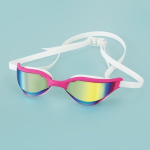 Gafas de Natación Duraderas Antivaho y Resistentes al Agua, Diseño de Marco Pequeño Ajustable para Uso Universal, <span class=keywords><strong>Entrenamiento</strong></span> Profesional de Competición - Product Image 3