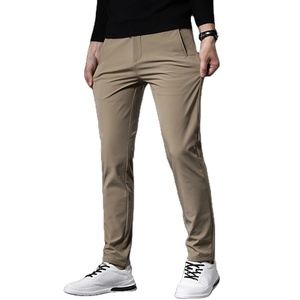 Best-seller Pantalons décontractés à jambe droite amples et épais en velours pour hommes - Product Image 1