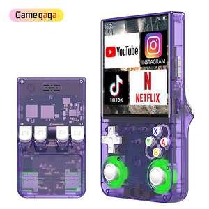 เครื่องเล่นเกมพกพา X R36 Ultra Handheld YT หน้าจอ HD 4 นิ้ว ชิป RK3326 รองรับ WiFi เครื่องเล่นเกมเรโทรแบบพกพา จอยสติ๊กคู่ RGB แบตเตอรี่ 3000mAh - Product Image 5