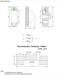 2024 xu hướng mới bán buôn <span class=keywords><strong>0</strong></span>.06W 3.1V oasistek algainp/ingan RGB <span class=keywords><strong>SMD</strong></span> <span class=keywords><strong>LED</strong></span> với góc nhìn 120 và bảo hành 1 năm - Product Image 3