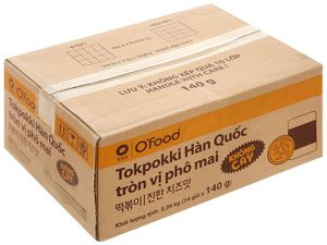 คุณภาพสูง 140 กรัม/ถุง ขายส่ง 2026 ติดต่อเรา O'FOOD โทกป๊อกกี้ชีสเกาหลีสำเร็จรูป รสไม่เผ็ด ง่ายและอร่อย - Product Image 5