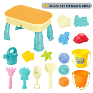 Ensemble <span class=keywords><strong>de</strong></span> table <span class=keywords><strong>de</strong></span> jeux <span class=keywords><strong>de</strong></span> plage, pour jouer dans l'eau et le <span class=keywords><strong>sable</strong></span> - Product Image 1