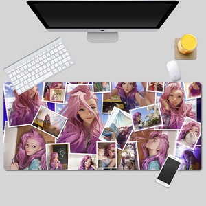 Nhà Máy Tùy Chỉnh Thiết Kế Chống Thấm Nước Màu Sắc Phim Hoạt Hình Mô Hình Cao Su Tự Nhiên Lớn Chuột Chơi Game Pad - Product Image 4