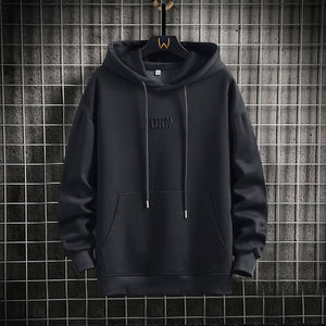 Sudadera con capucha para hombre, nueva colección primavera-otoño, informal, holgada, cómoda, juvenil, elegante, con capucha y manga larga. - Product Image 4