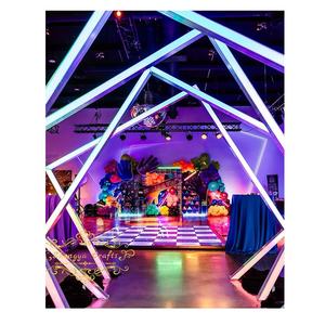 ซุ้มแต่งงาน ฉากหลัง ไฟ LED RGB แสงสีขาว อุโมงค์ ซุ้มทางเข้า ตกแต่งงานปาร์ตี้ เวที - Product Image 2