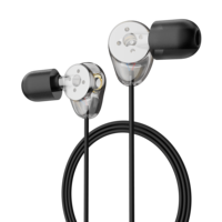 YTL21 Kabel Terjalin Tipe-C Headphone In-Ear Digital Decoding In-line dengan Mikrofon, Bass Stereo, Kontrol Olahraga, Bahan TPE