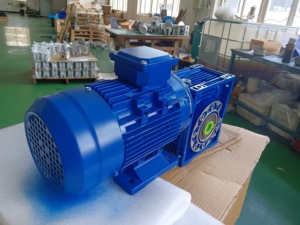 Motor Eléctrico Asíncrono Trifásico de Inducción YE2-802-4 de 0.75kw 1HP 1460rpm con Reductor de Engranajes de Baja Velocidad - Product Image 4