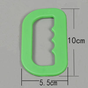 2025, venta al por mayor, bolsas de plástico con asa, bolsa de compras ecológica, bolsa de polietileno con asa troquelada reutilizable personalizada para ropa y zapatos - Product Image 1