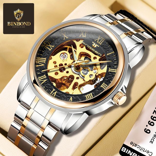 2025 Watches Men Wrist Automatic Luminous Steel Watch Diving Automatic Movement Watches